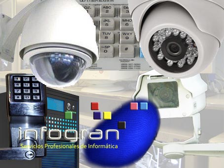 Seguridad, Videovigilancia, Control de accesos y Control biométrico